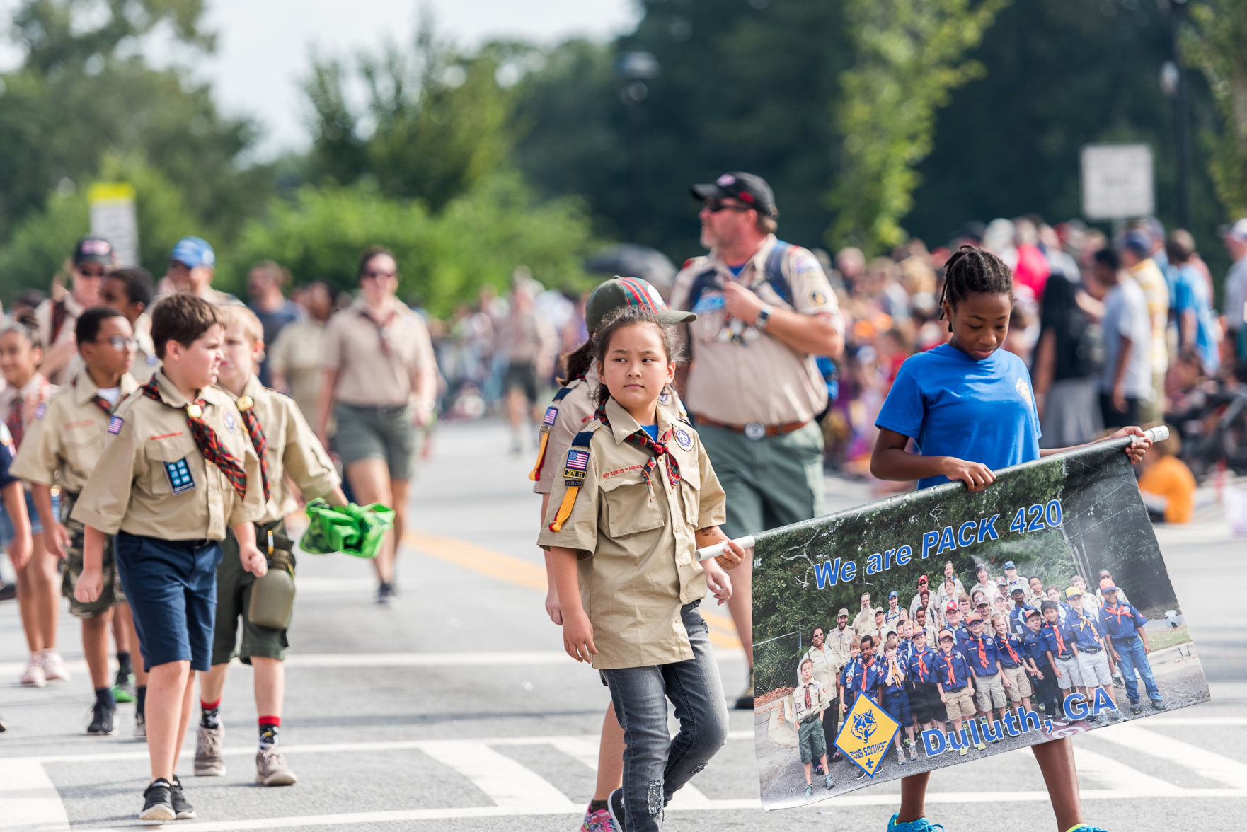 Duluth’s 36th annual Fall Festival boasts large crowds, though retains small-town feel